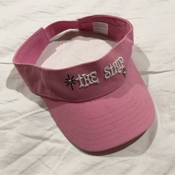Accessories Las Vegas The Strip Pink Visor Hat Beautiful Poshmark